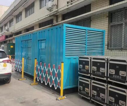 滑县静音发电机租赁